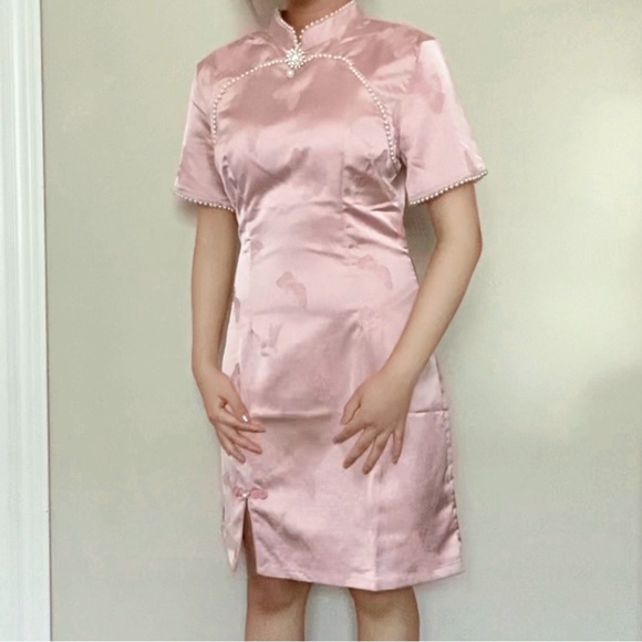 Traditional Chinese Cheongsam Qipao Dress - Picture 12 of 13